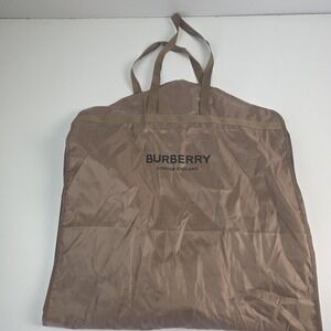 Burberry Garment Bag Brown 40 Inch Nylon Soft Case Travel Suit Cover Storage